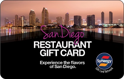 Welcome  San Diego Gift Card  Processed by Synergy World, Inc.